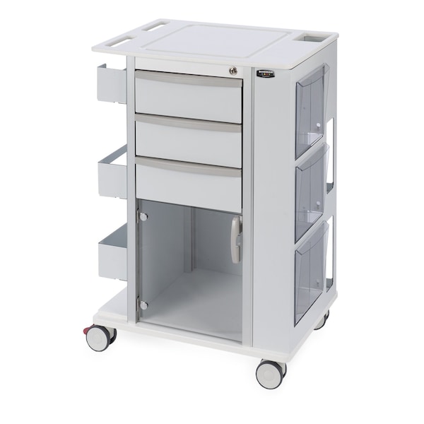 Rolling Storage Cart W/ 3" Casters